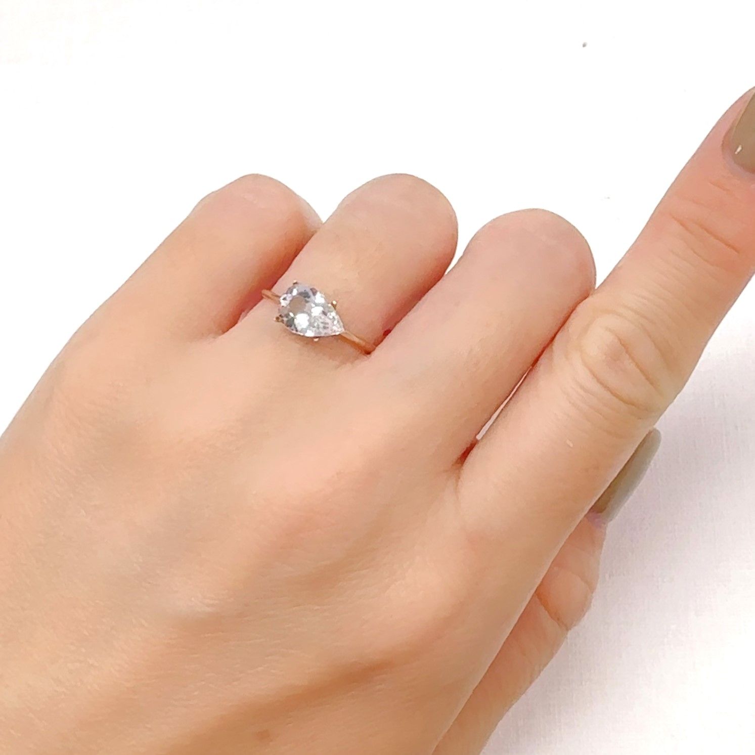フェナカイト ブラジル産 1.31ct[240928820]9.6x6.3mm前後