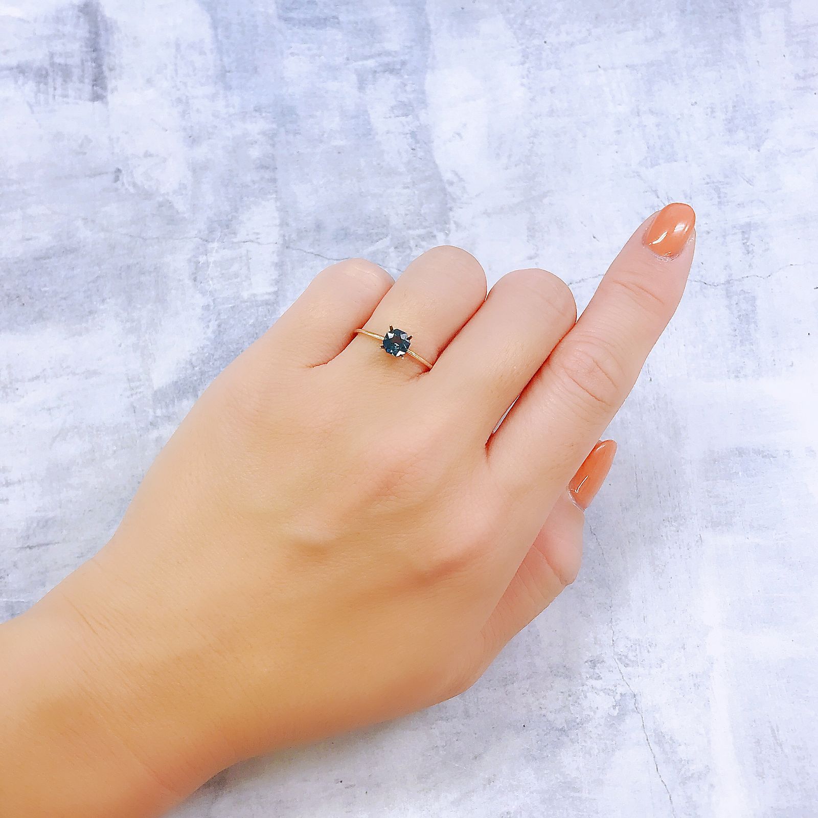 ◇オクタゴンカット◇サファイア オーストラリア産 0.70ct[221018363]5.2x5.1mm前後