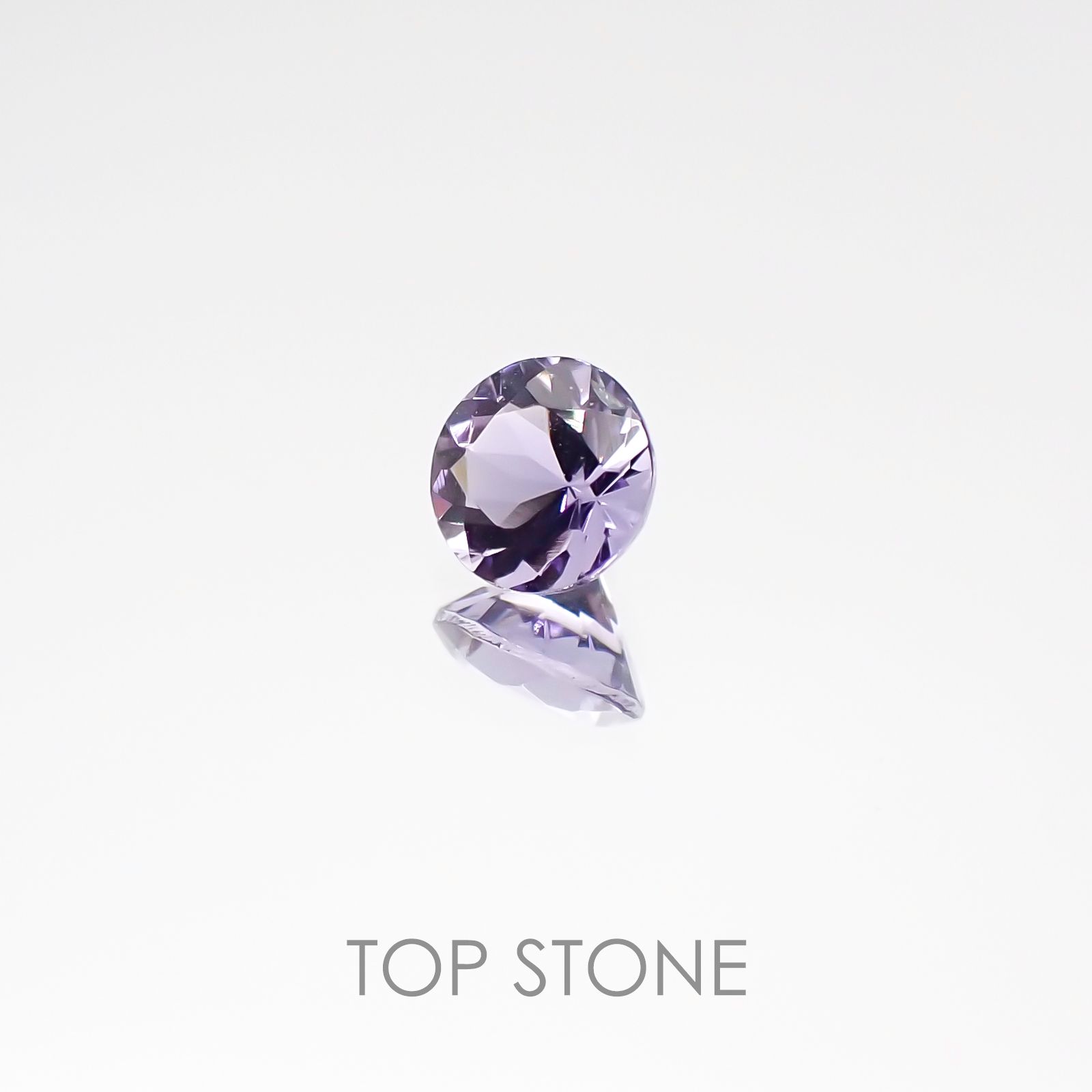 ラベンダースピネル スリランカ産 ルース 0.25ct[20106655]4.1×4.1mm前後