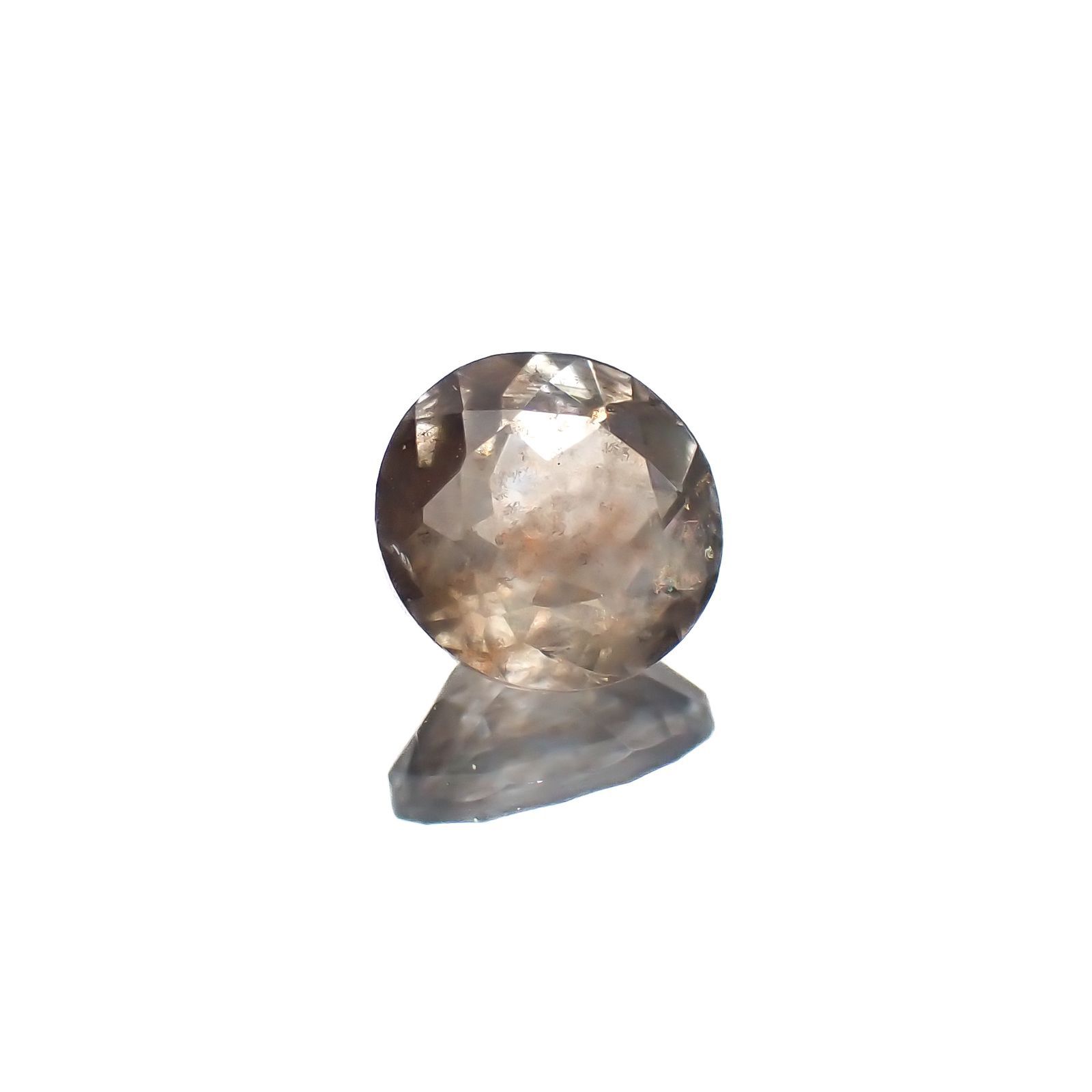 アベンチュリンアクアマリン ナイジェリア産 0.64ct[220917716]5.9x5.8mm前後