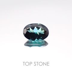 ブルートルマリン ブラジル産 ルース 0.66ct[20106796]6.8×4.6mm前後