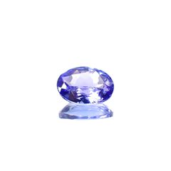 タンザナイト(宝石名タンザナイト)タンザニア産 0.72ct 識別済[240628339]6.9x5mm前後