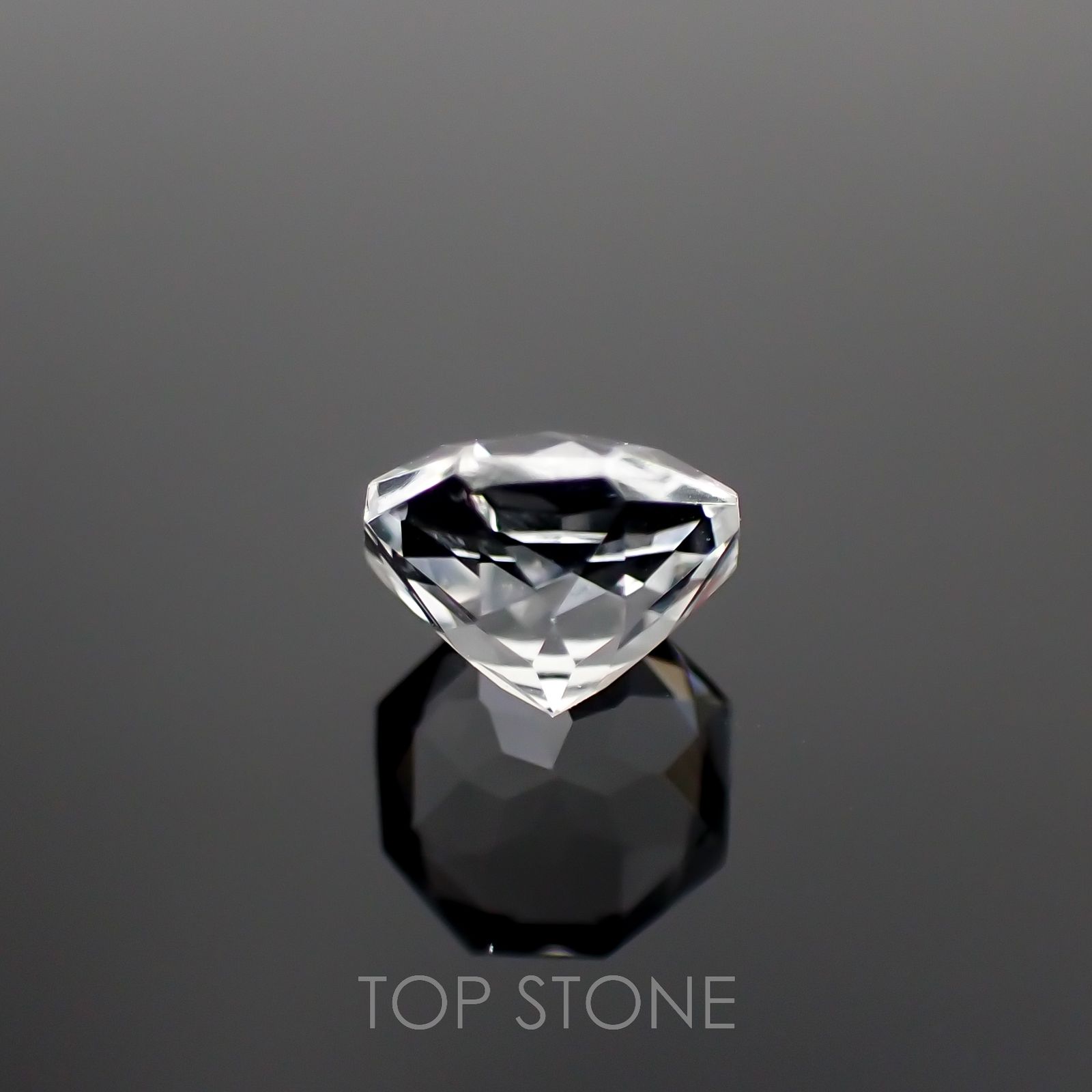 ◇オクタゴンカット◇ホワイトトパーズ ブラジル産 1.70ct[221018494]7x6.9mm前後