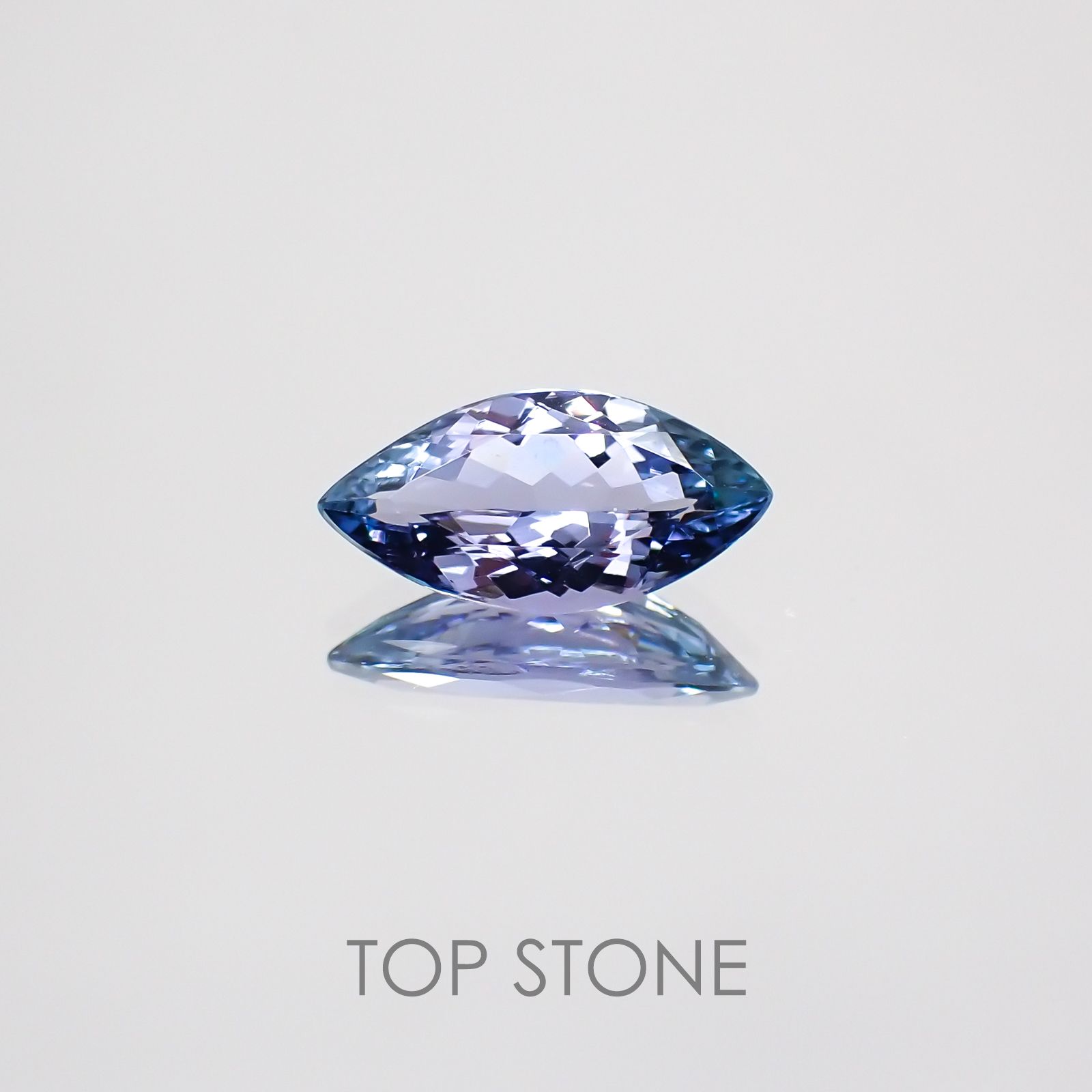 パーティーカラータンザナイト タンザニア産 ルース 1.39ct[210310103]11.2×5.7mm前後