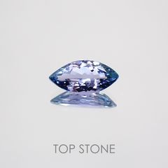 パーティーカラータンザナイト タンザニア産 ルース 1.39ct[210310103]11.2×5.7mm前後