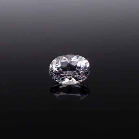 シルバーアパタイト フルオレッセンス アフリカ産 識別済 1.94ct / 8.8x6.6mm前後 [260632509]