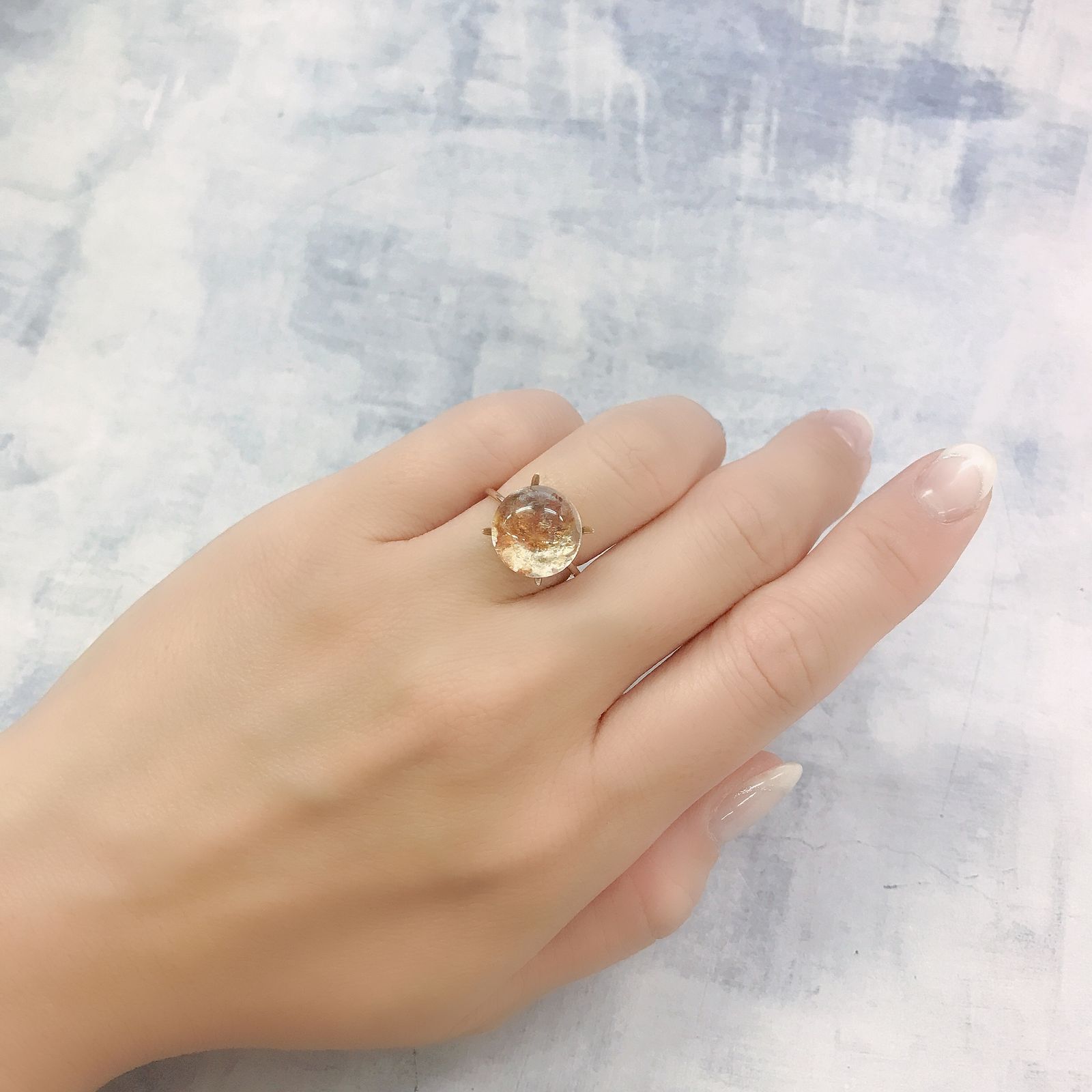 ガーデンクォーツ ブラジル産 6.89ct[220716861]12.1x12mm前後
