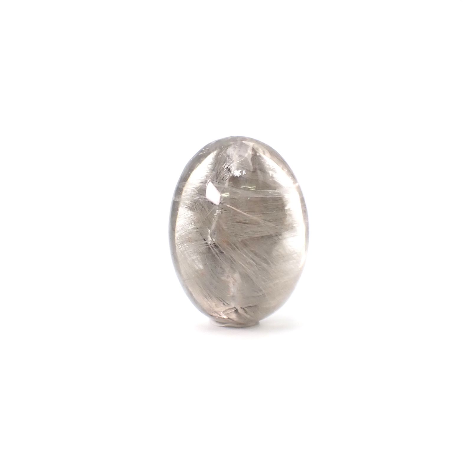 プラチナクォーツ ブラジル産 27.04ct / 22x16.6mm前後 [260131608]