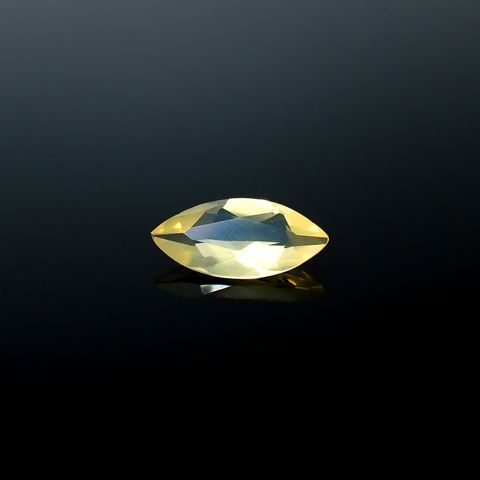 イエローオパール メキシコ産 1.06ct[240226197]12.8x6mm前後