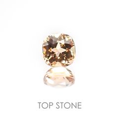 インペリアルトパーズ(宝石名トパーズ) ブラジル産 0.34ct 識別済[20127864]3.9×3.8mm前後