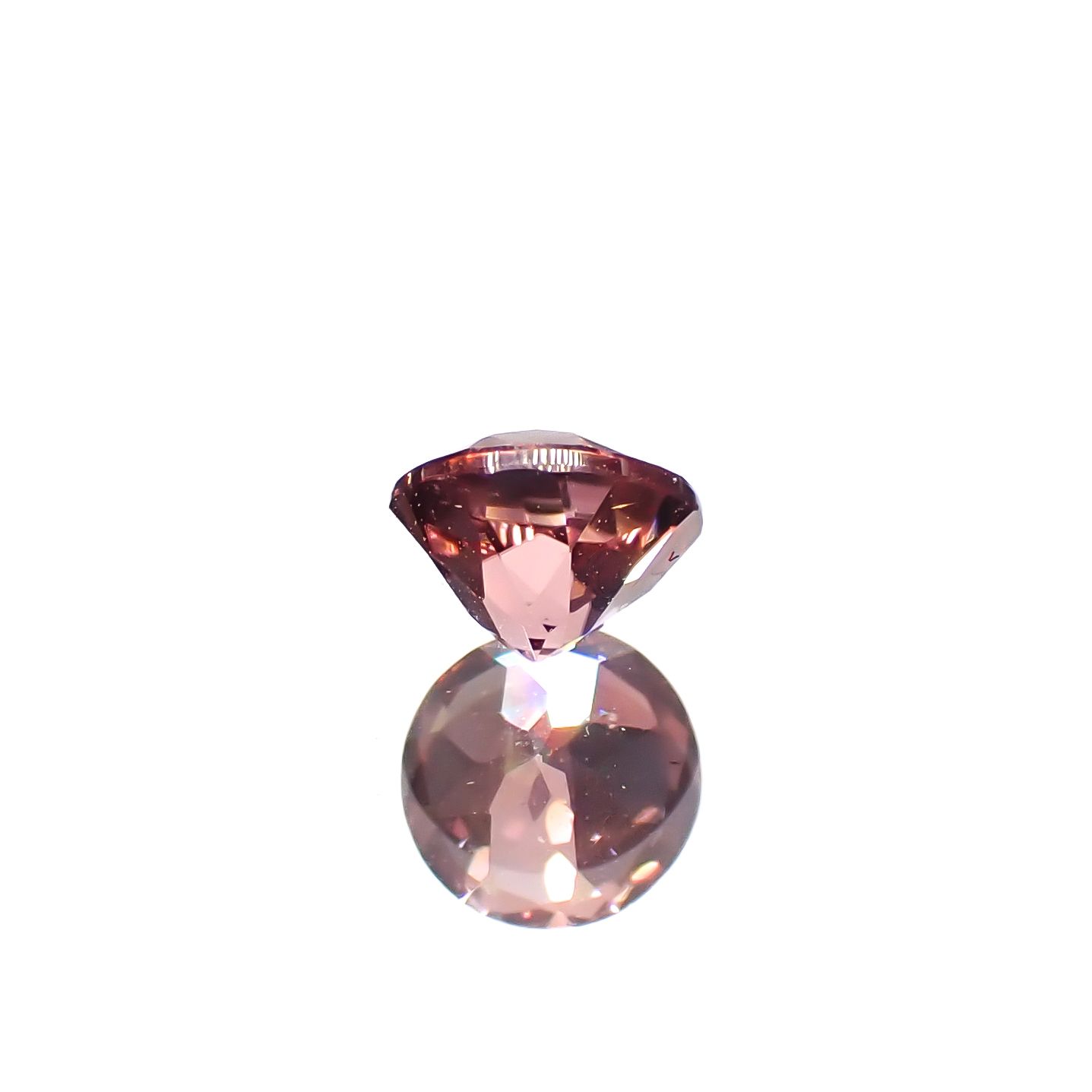 ピンクジルコン スリランカ/カンボジア産 0.54ct[240627912]4.3x4.3mm前後