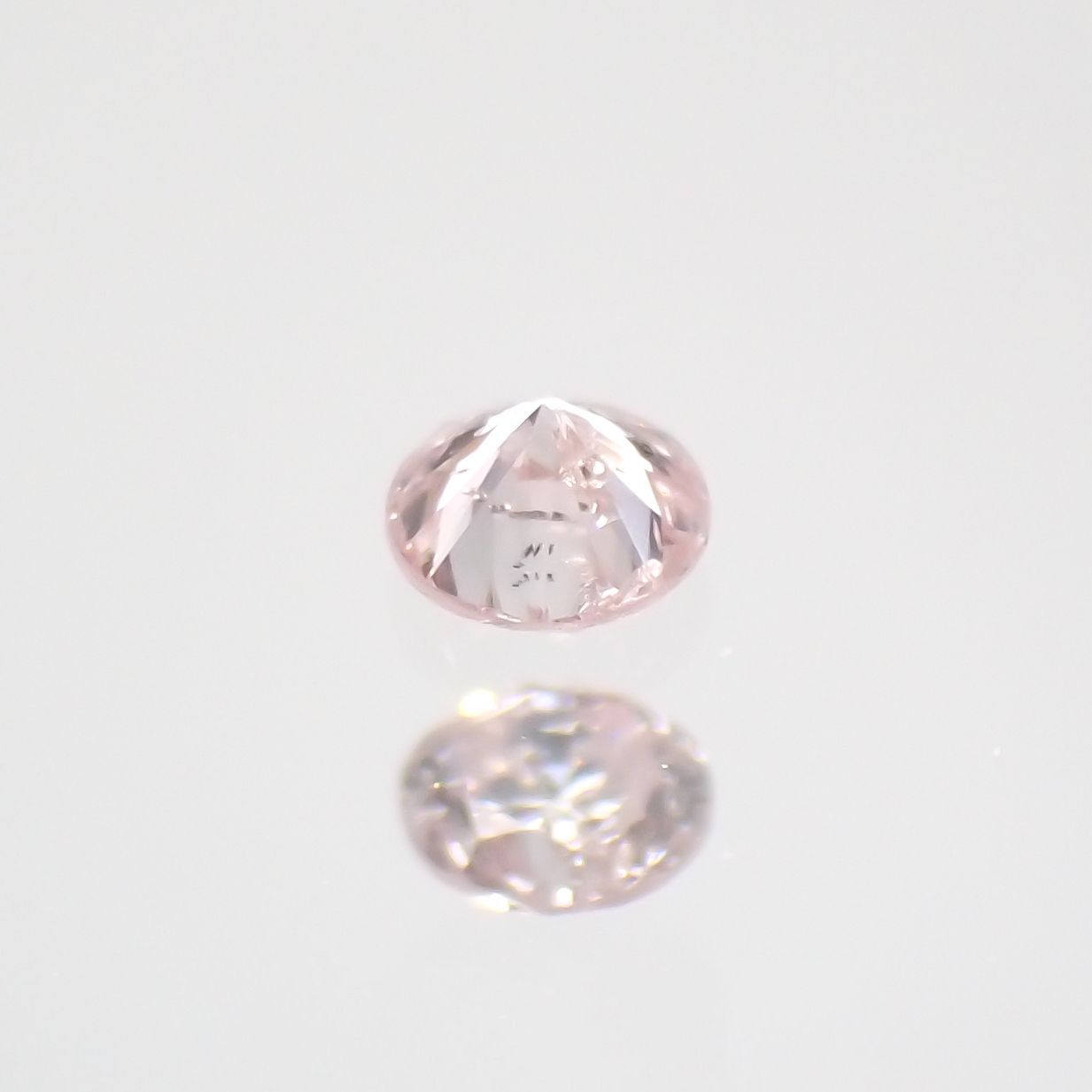 ピンクダイヤモンド I-1 / VERY LIGHT PINK ソーティング付き 産 ルース 0.037ct[210812236]2×2mm前後