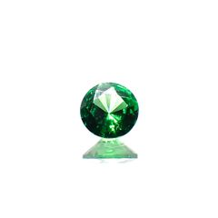 ツァボライト(宝石名グリーン グロッシュラー・ガーネット)タンザニア産 0.11ct 識別済[240226079]3.1x3.1mm前後