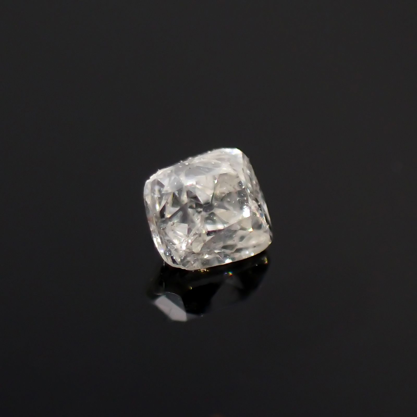 ◇オールドマインカット◇ダイヤモンド I1-SI2/F 0.040ct[231023629]1.9x1.8mm前後
