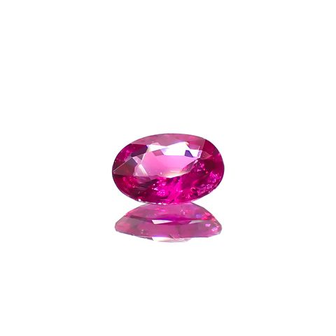 ルビー 非加熱 ビルマ産 0.35ct[240628046]5.2x3.4mm前後