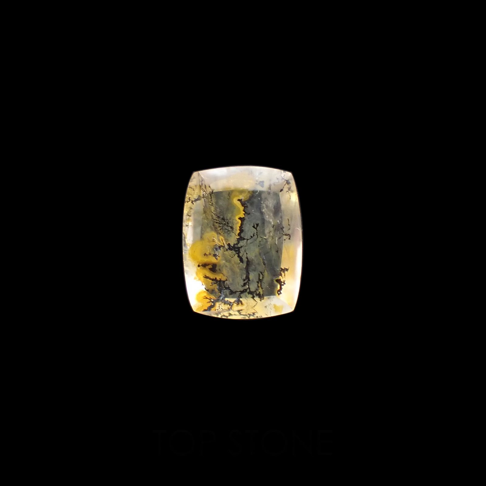 デンドリチッククォーツ ブラジル産 3.62ct[230321073]12.6x9.8mm前後