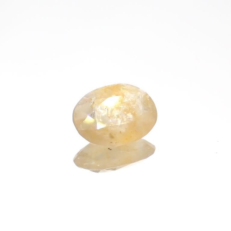 イリデッセンス マスグラバイト(宝石名マスグラバイト)ミャンマー産 0.52ct ソ付(日独)[230320821]6.06x4.78mm前後