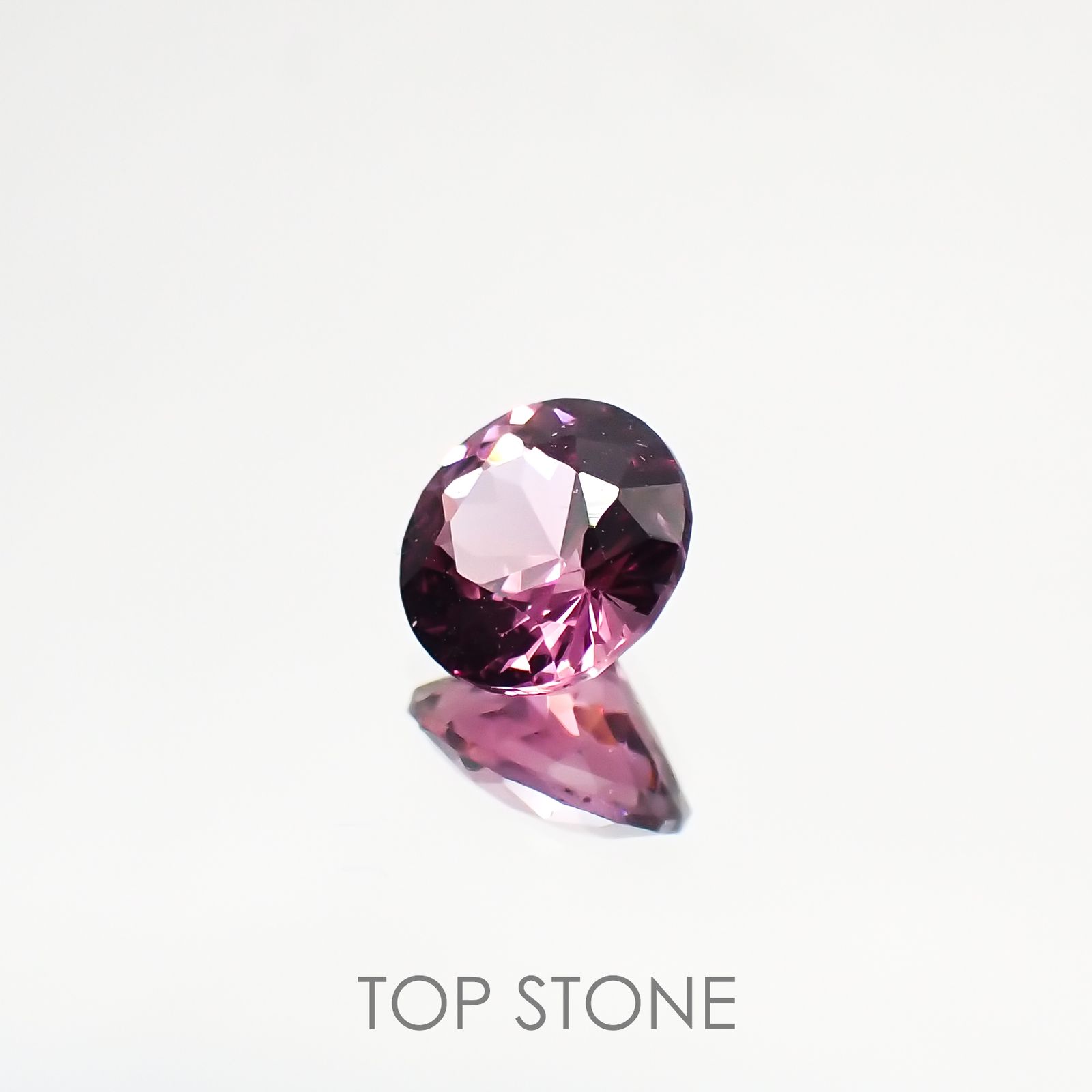 ピンクスピネル ビルマ産 ルース 0.49ct[210911117]4.9×4.9mm前後
