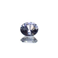 バイオレットスピネル(宝石名スピネル)ビルマ/マダガスカル産 0.41ct 識別済[230220666]4.9x4mm前後