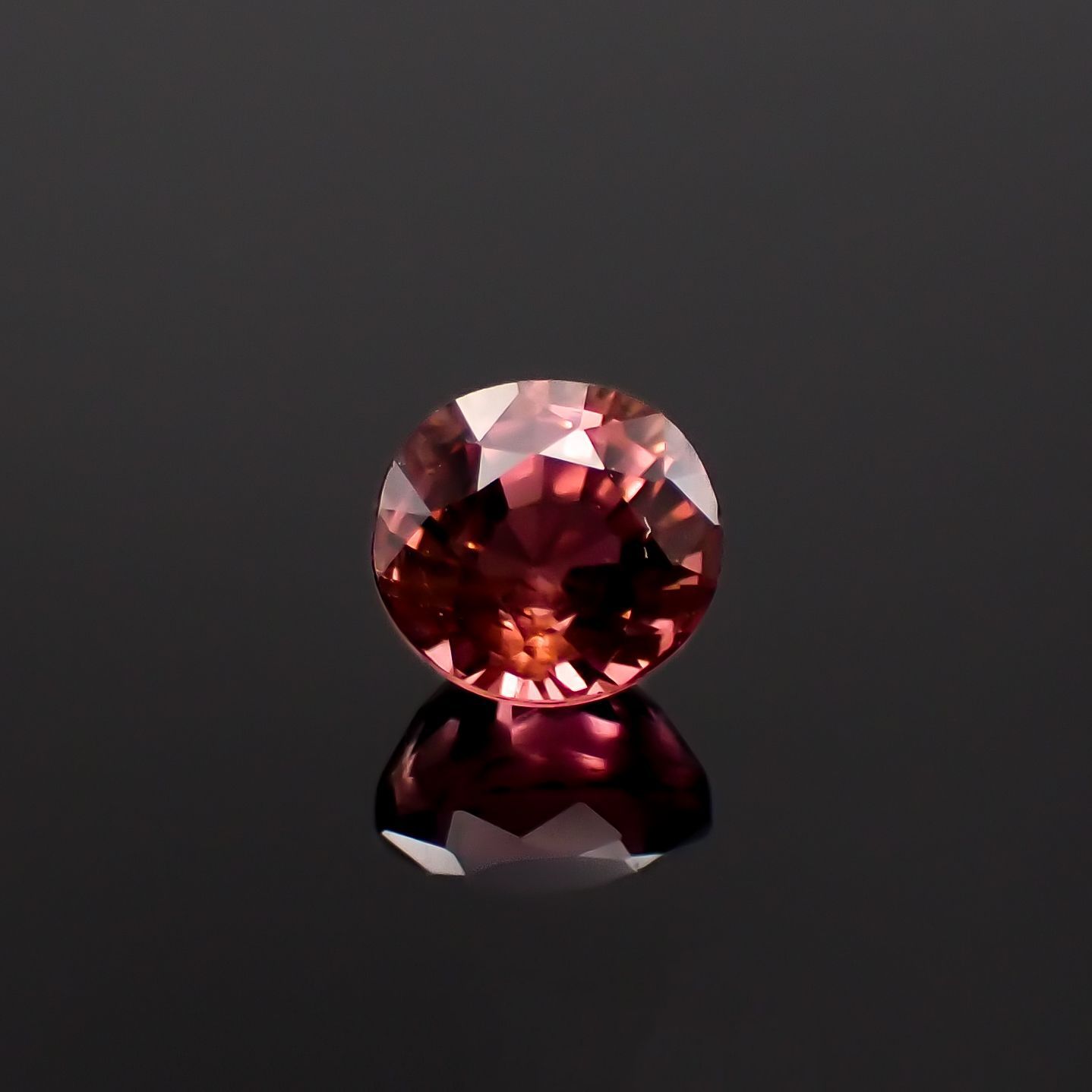 ローズピンクトルマリン(宝石名ピンク・トルマリン)ブラジル/アフリカ産 1.27ct 識別済[230120084]6.4x6mm前後