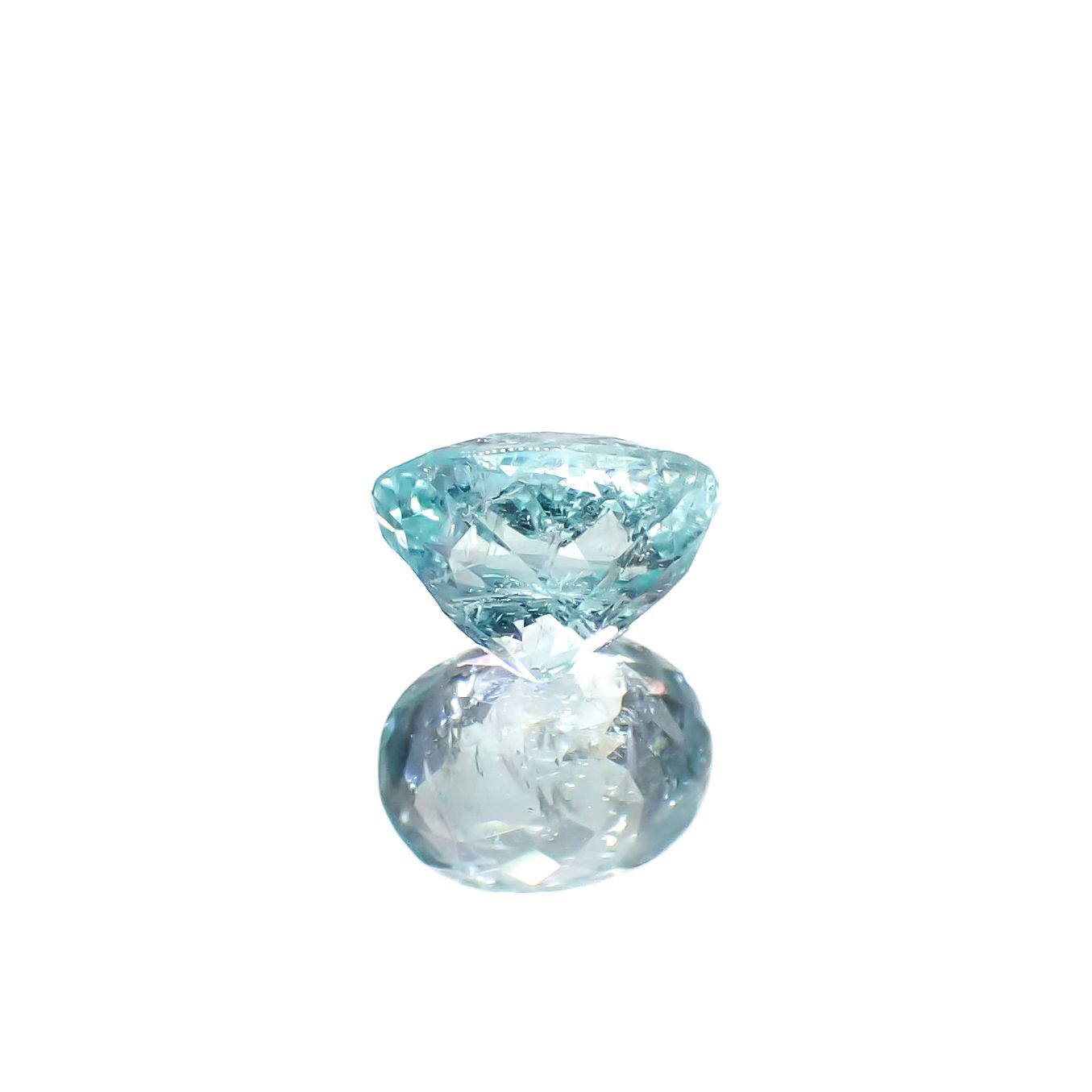 パライバトルマリン モザンビーク産 0.65ct[240928772]5.8x4.4mm前後
