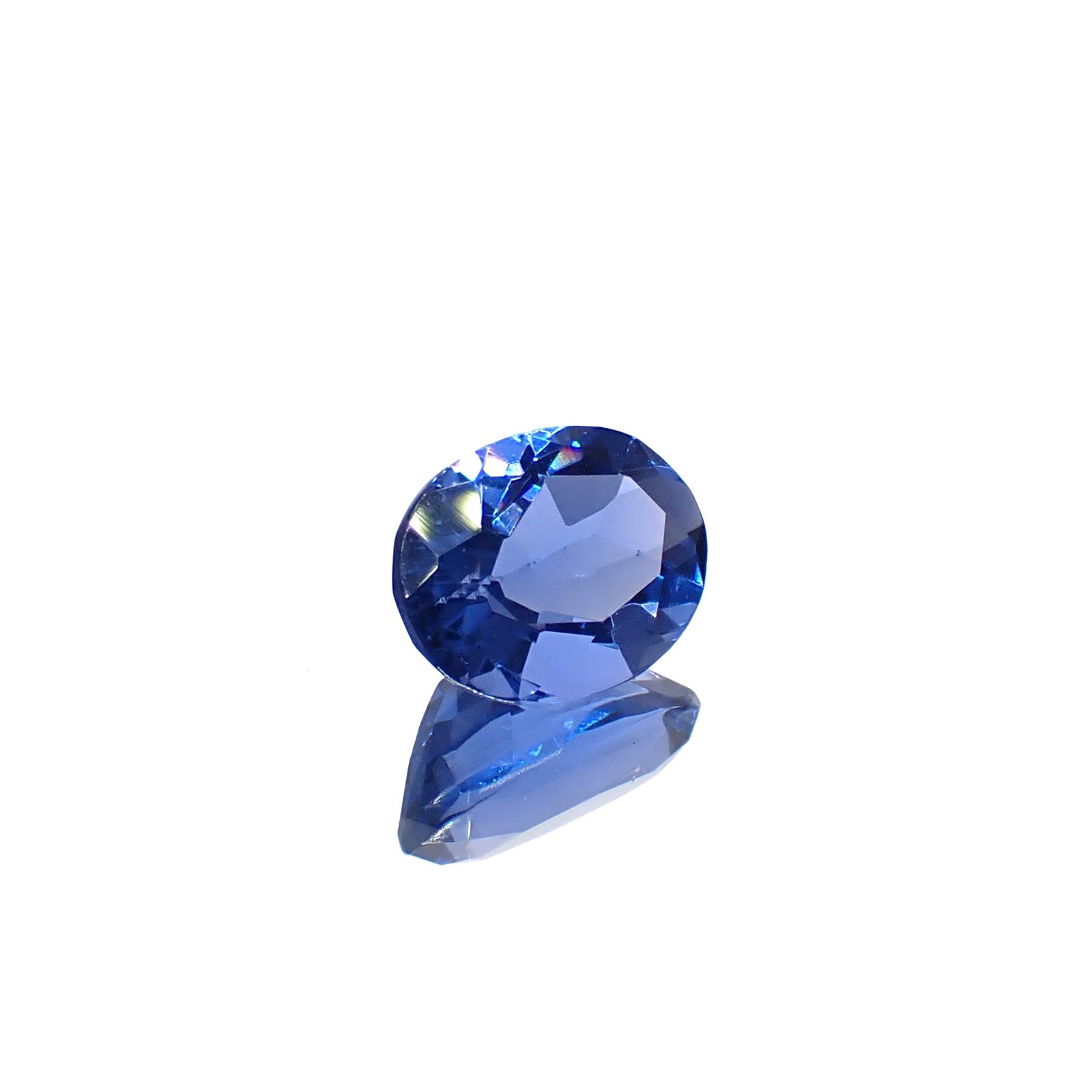 カラーチェンジフローライト ブラジル産 1.52ct / 8.1x6.1mm前後 [250530451]