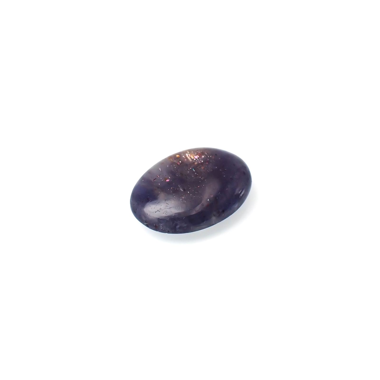 ブラッドショットアイオライト インド産 7.45ct[230622525]17.8x13.1mm前後