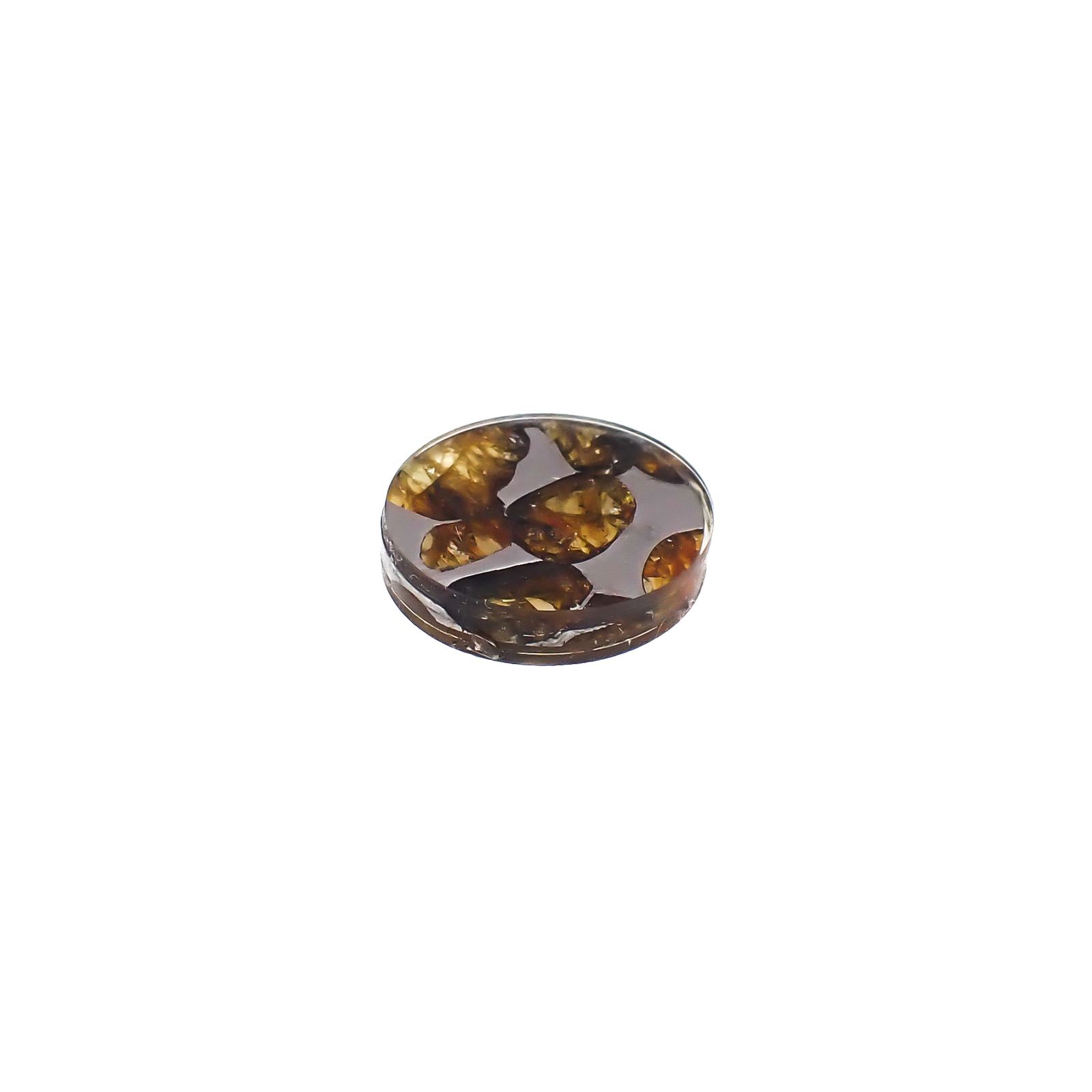 パラサイト隕石Sericho トリプレット 発見地:ケニア 3.91ct[240125727]12.1x12mm前後