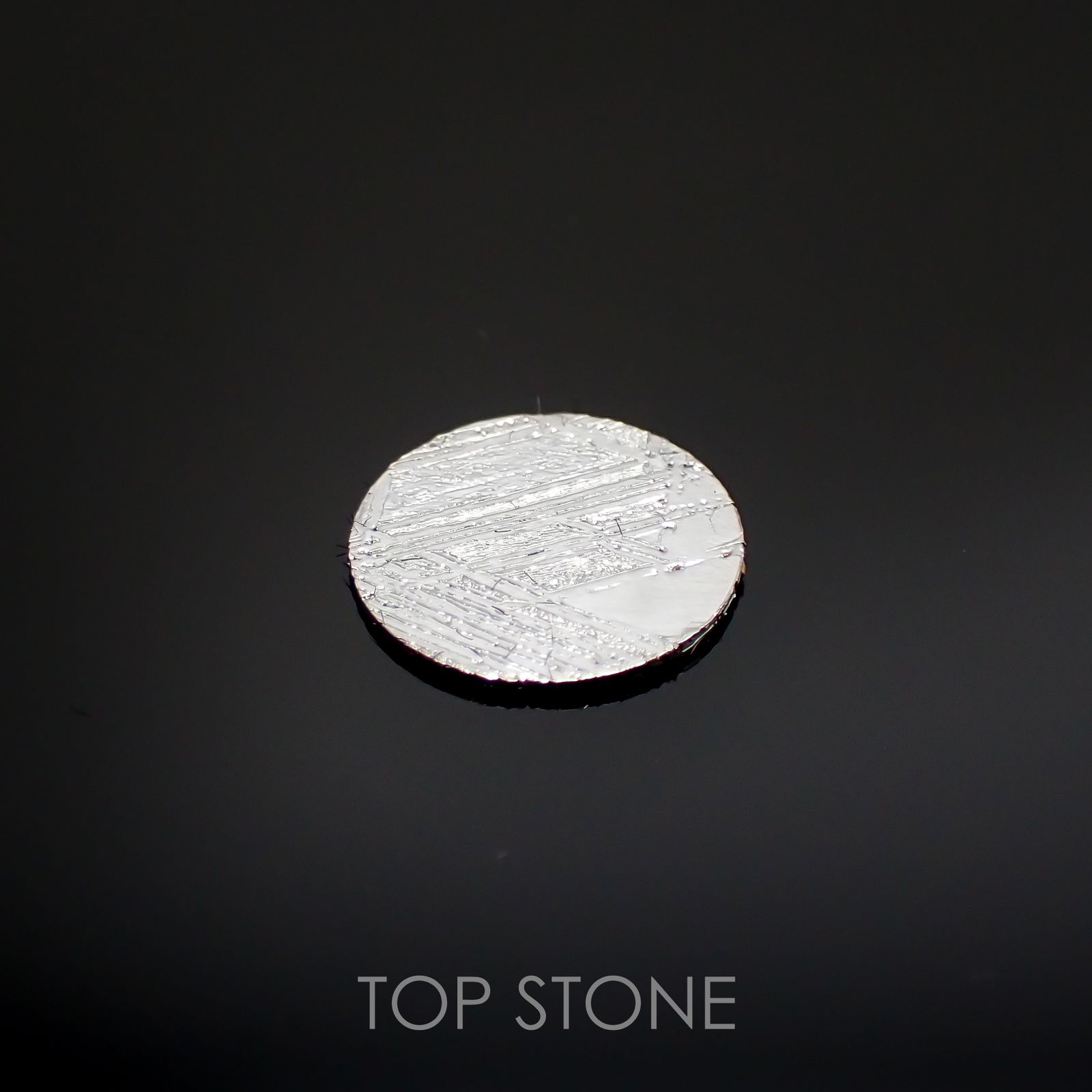 ムオニナルスタ隕石 発見地：スウェーデン 1.29ct[220115601]9.9x9.9mm前後
