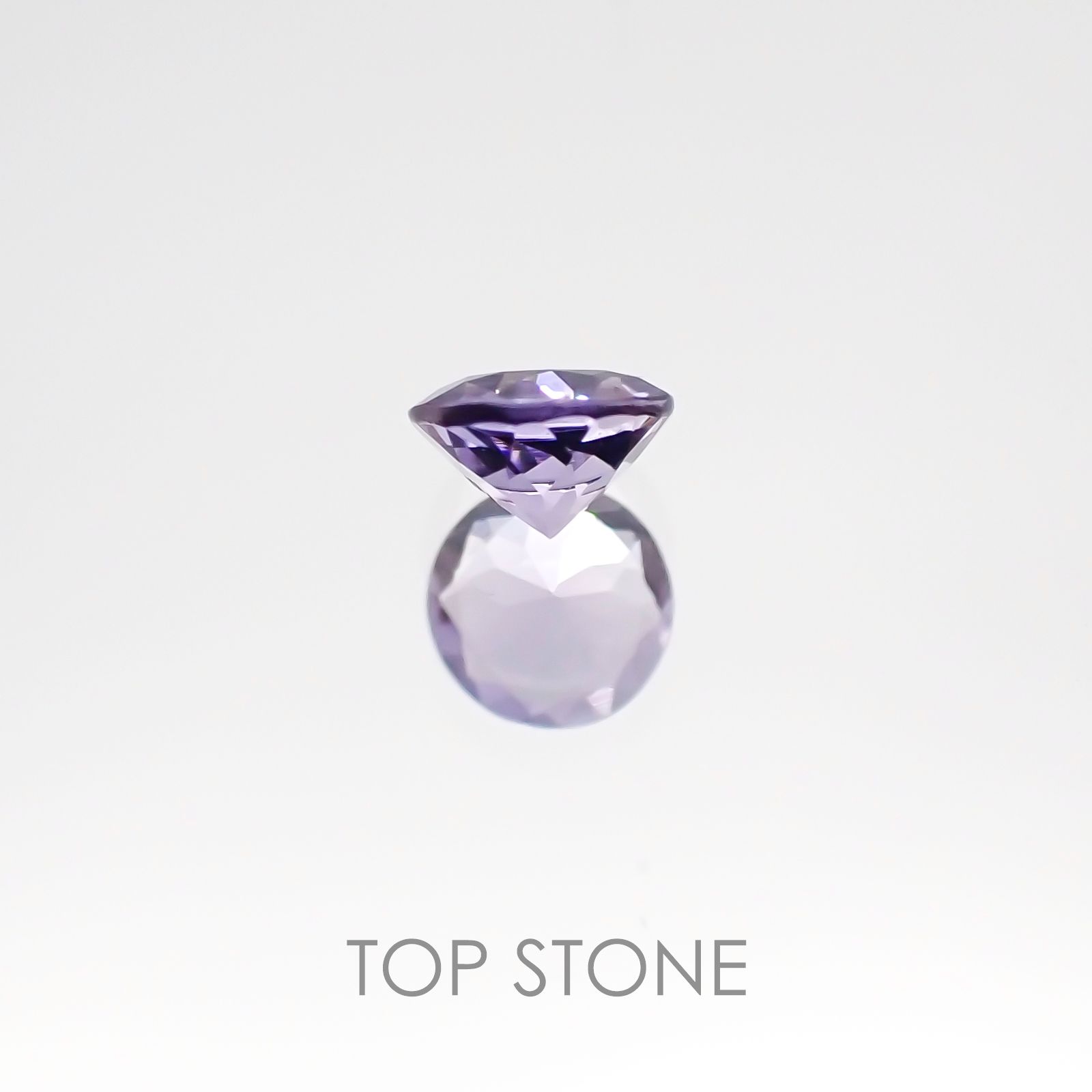 ラベンダースピネル スリランカ産 ルース 0.21ct[20106647]4×4mm前後