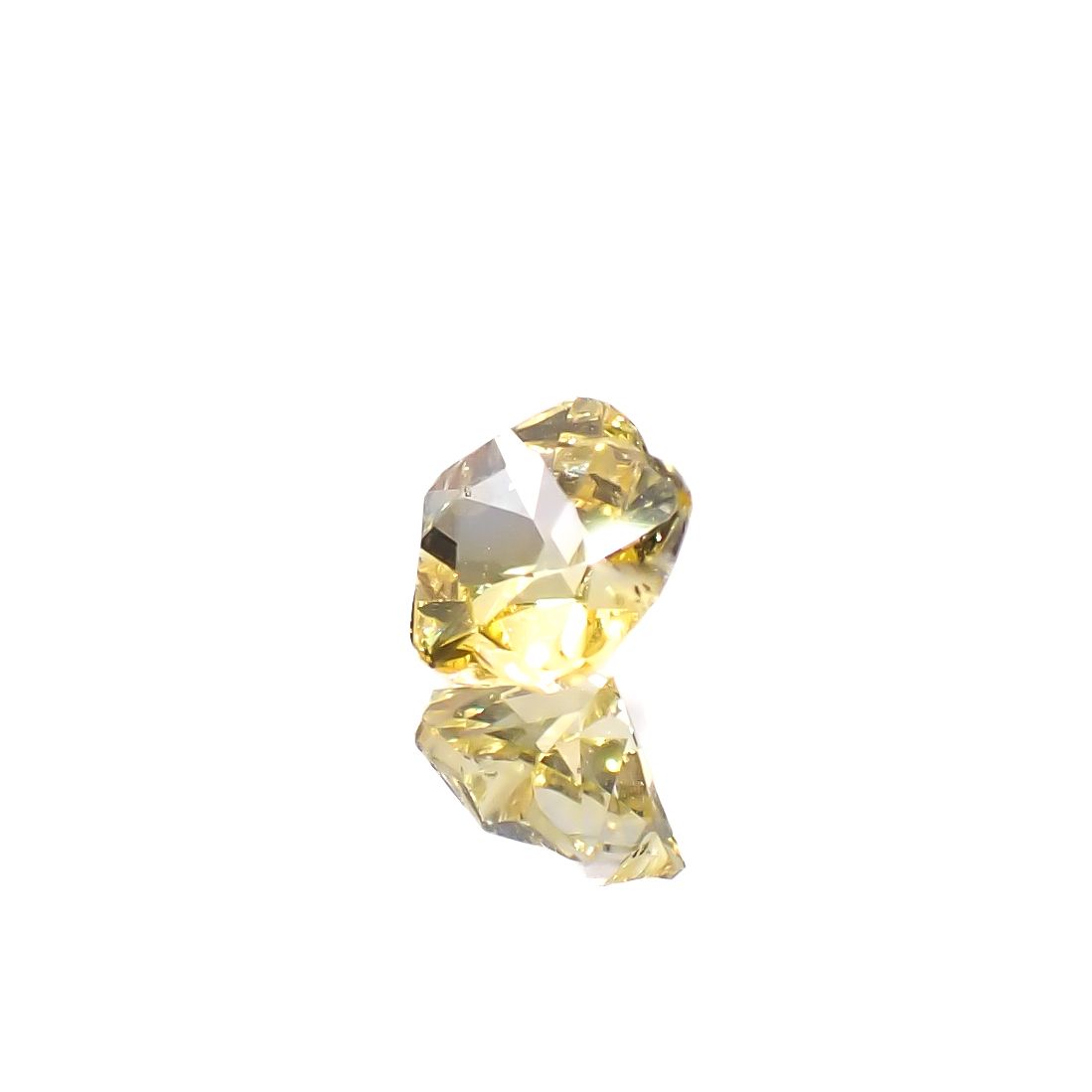 ◇カスタム・フラワーカット◇ファンシーカラーサファイア スリランカ/マダガスカル産 0.35ct[240929073]4.2x4.3mm前後