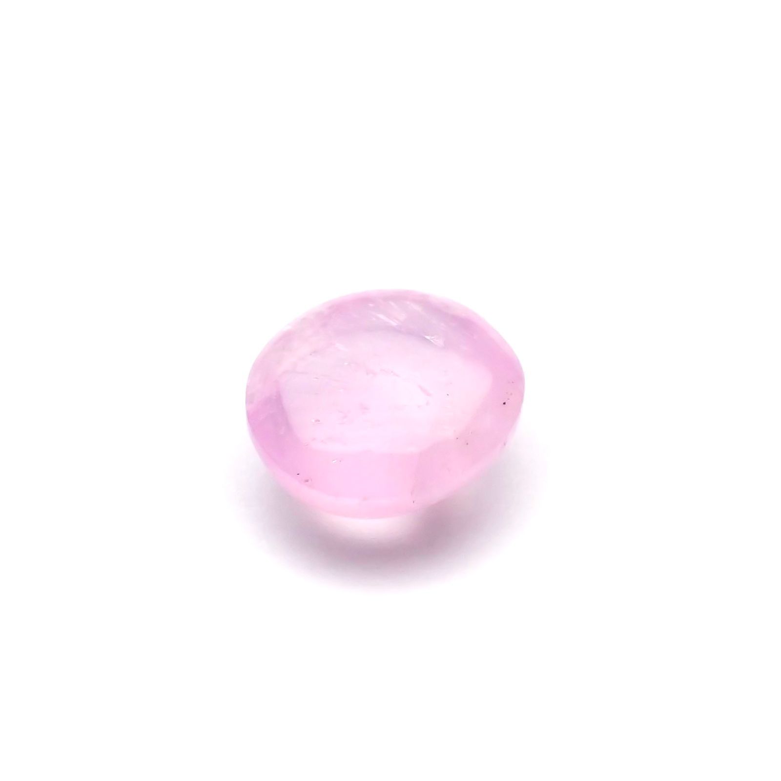 コバルトカルサイト(宝石名含コバルト・マンガン・カルサイト)コンゴ共和国産 10.938ct ソ付(彩珠)[231224421]14.2x12.9mm前後