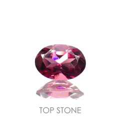 ロードライトガーネット(宝石名ロードライト・ガーネット)ブラジル産 0.86ct 識別済[211113686]6.9x5mm前後