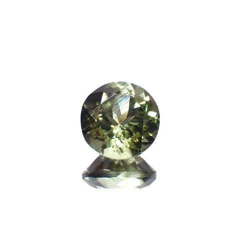 ルドウィジャイトインペリドット パキスタン産 1.96ct[221219511]7.7x7.6mm前後