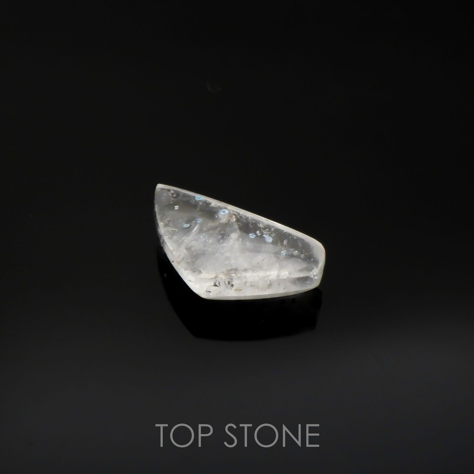 ◇カスタムカット◇パライバクォーツ ブラジル産 4.54ct[220616619]16.8x9.1mm前後