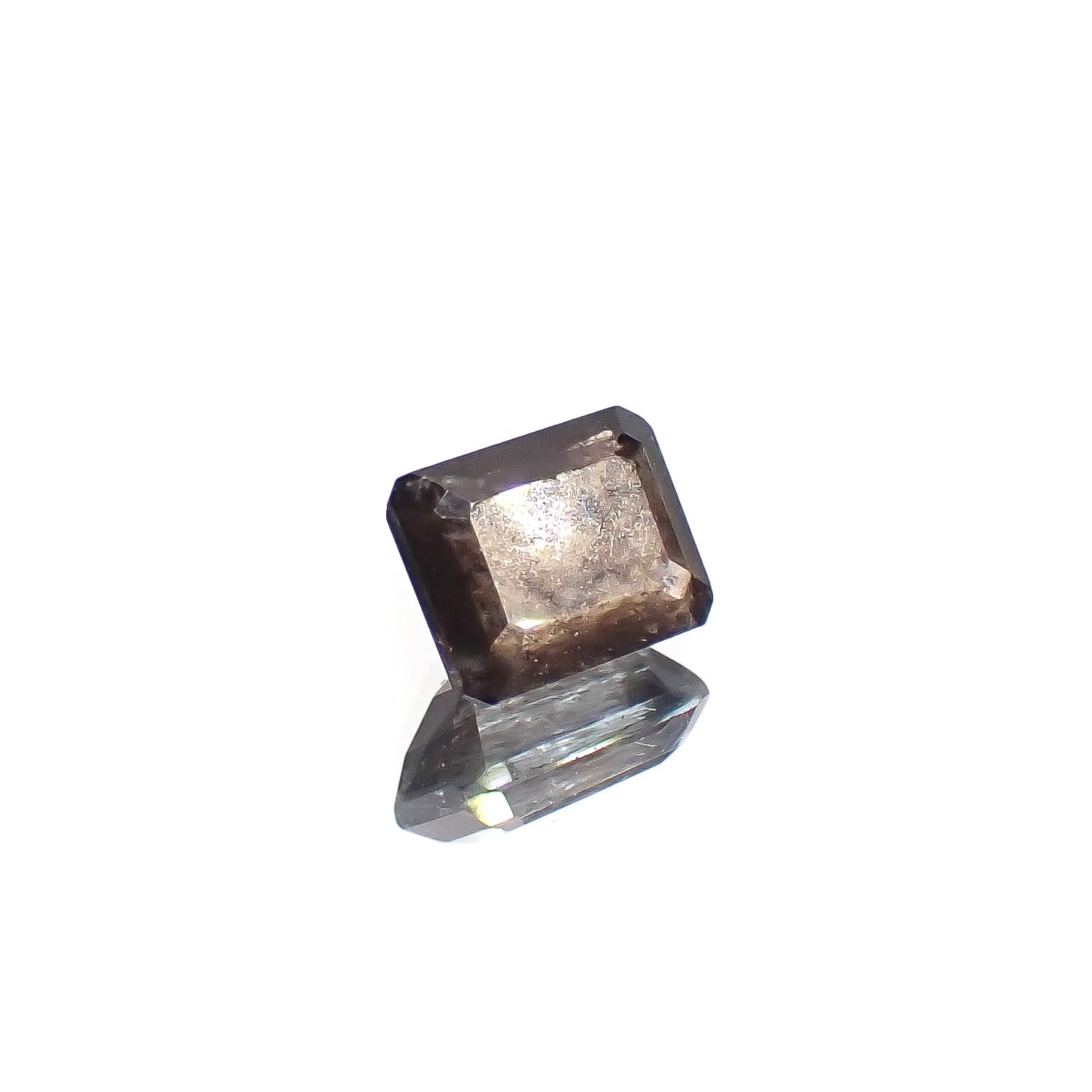 アベンチュリンアクアマリン ナイジェリア産 1.34ct[240226038]6.9x5.6mm前後