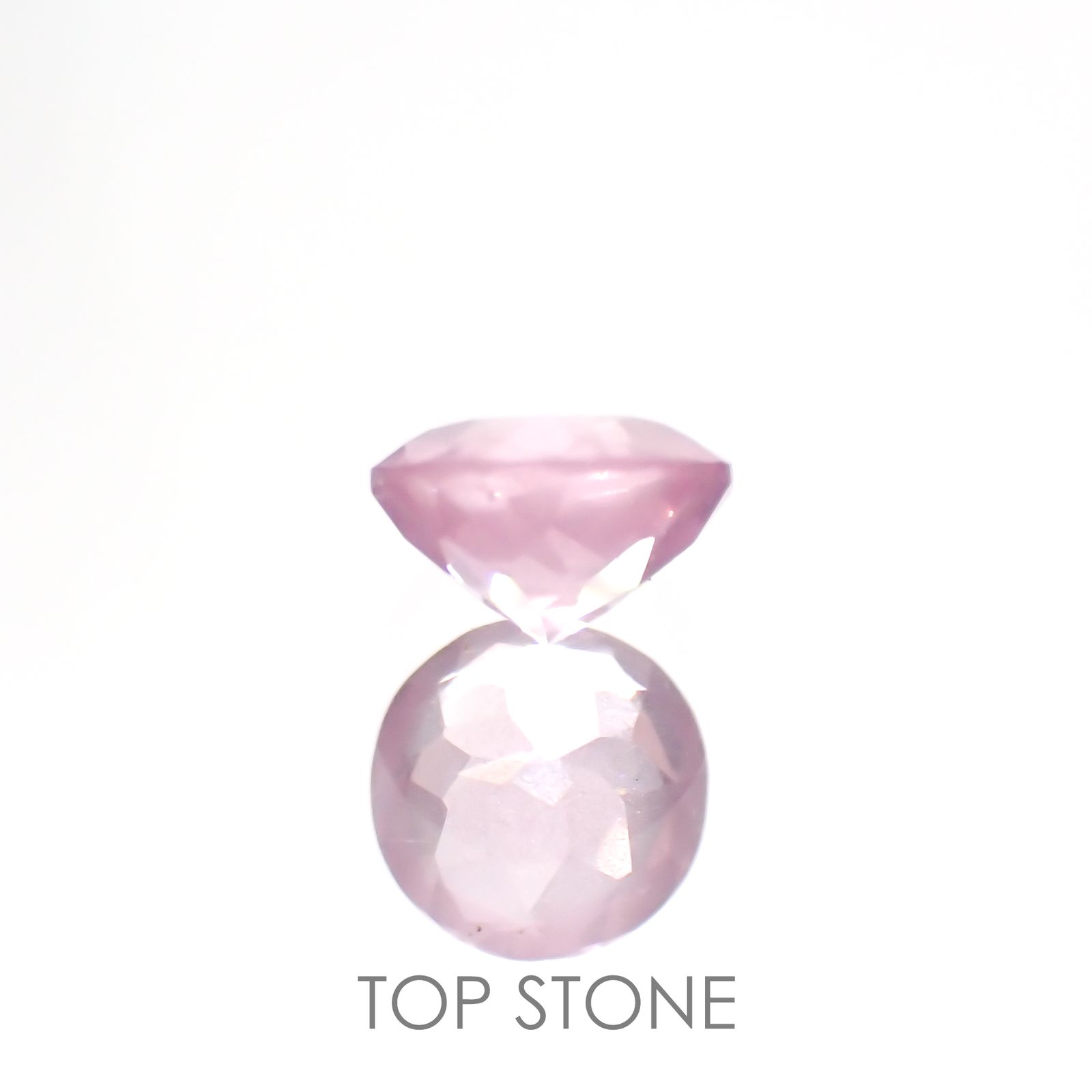 シルキーピンクスピネル タンザニア産 ルース 0.47ct[210812908]4.8×4.7mm前後