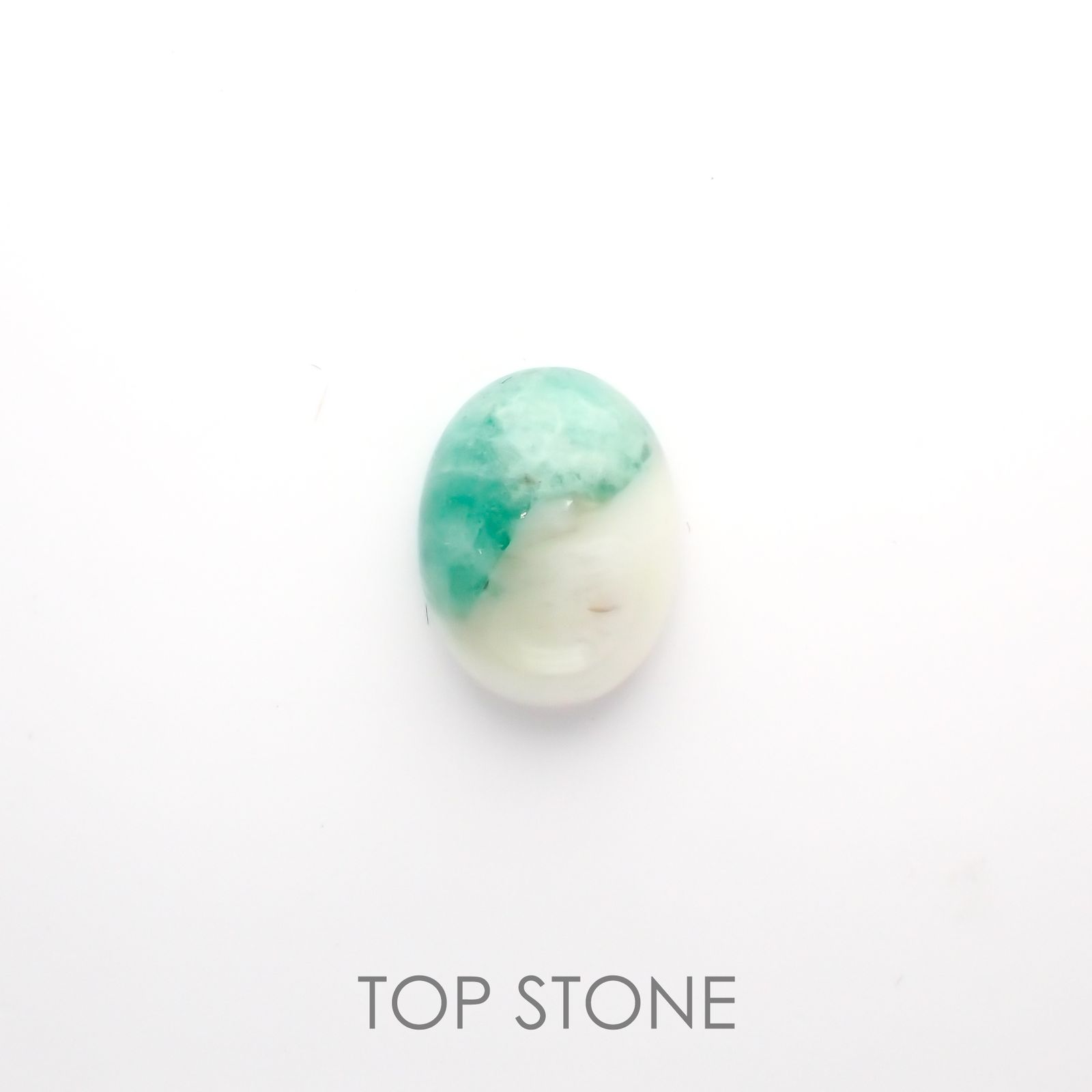 マトリックスエメラルド(エメラルドインクォーツ/フェルドスパー) ブラジル産 4.72ct[210812266]12.8×9.8mm前後