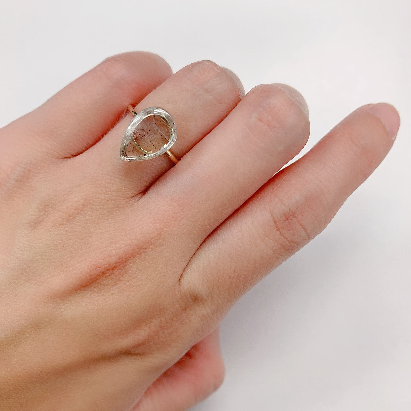 ティンカーベルクォーツ ブラジル産 4.21ct[210811965]12.9×8.8mm前後