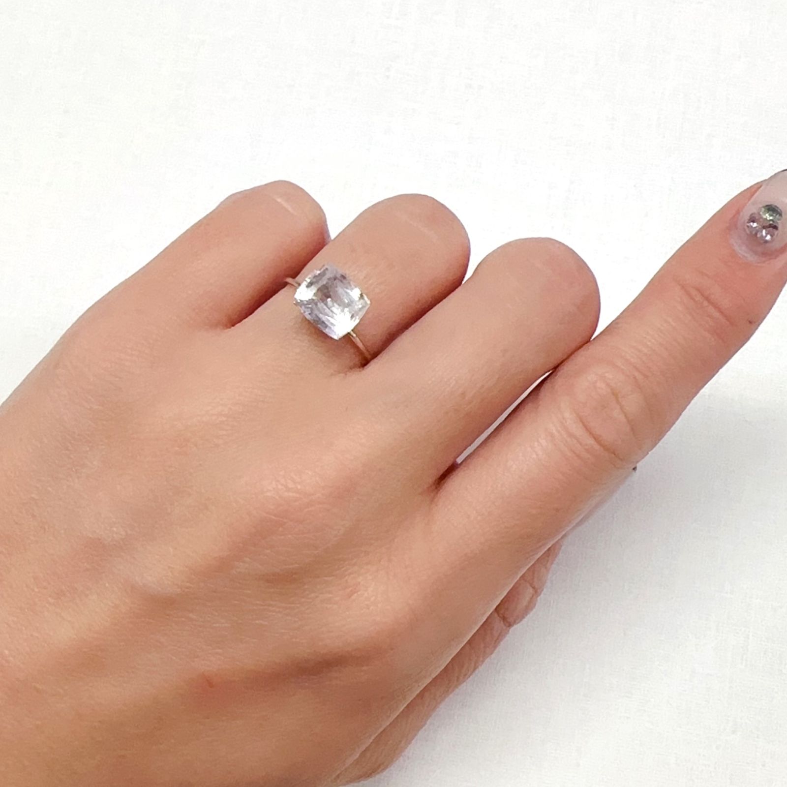 ピンクエンジェルラダー マダガスカル産 2.64ct[240125436]9x7.8mm前後