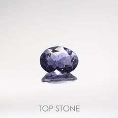 アイオライトサンストーン(宝石名アベンチュリン・アイオライト) インド/ブラジル産 0.97ct 識別済[210711615]8×6.1mm前後