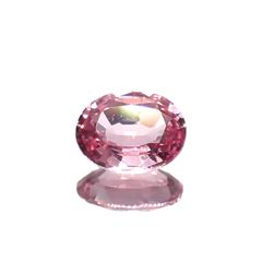 パパラチャサファイア(宝石名サファイア/別名パパラチャ・サファイア)スリランカ産 0.274ct DGL鑑付[230119733]4.3x3.57mm前後