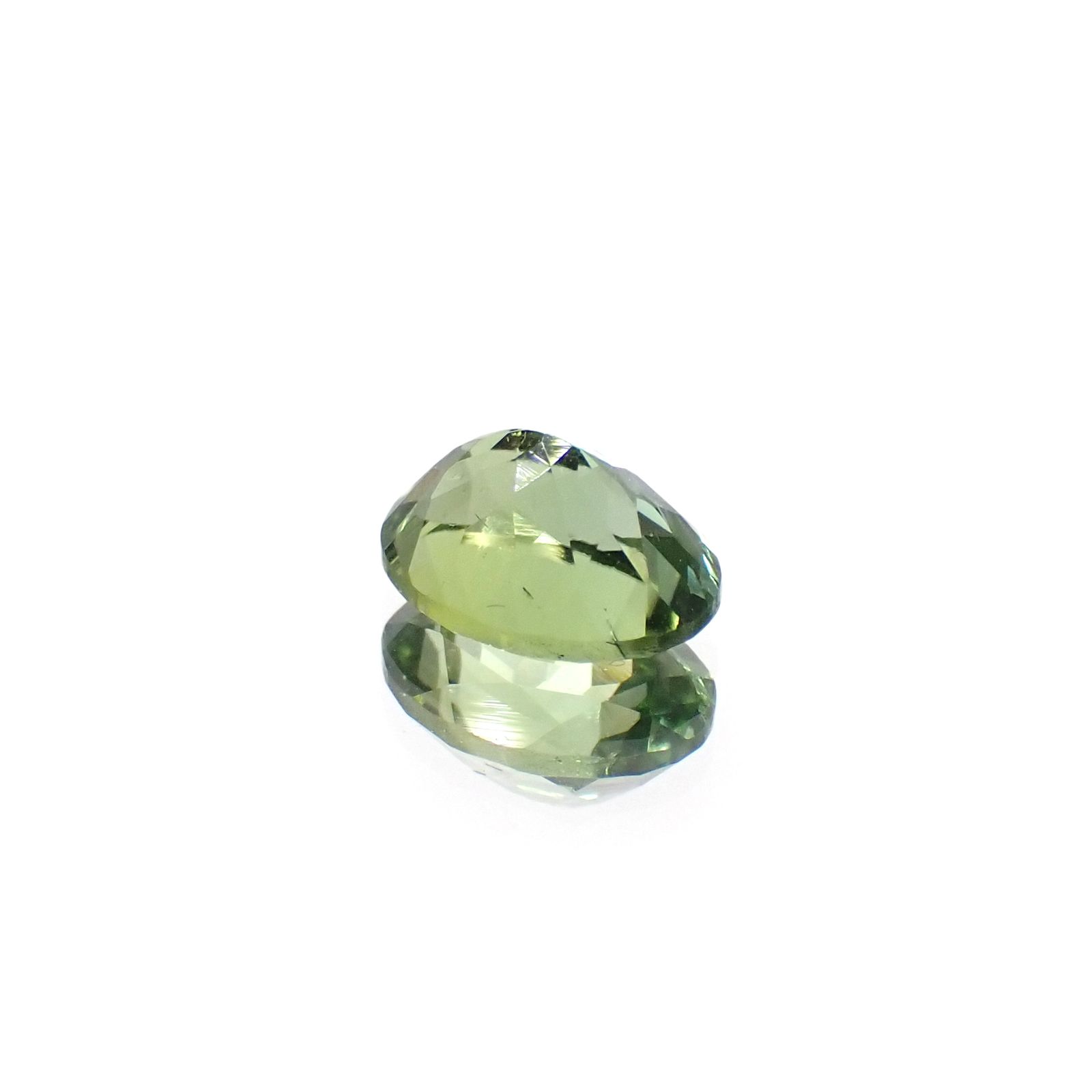 グリーントルマリン モザンビーク/コンゴ産 1.56ct[240527790]8.4x6.4mm前後