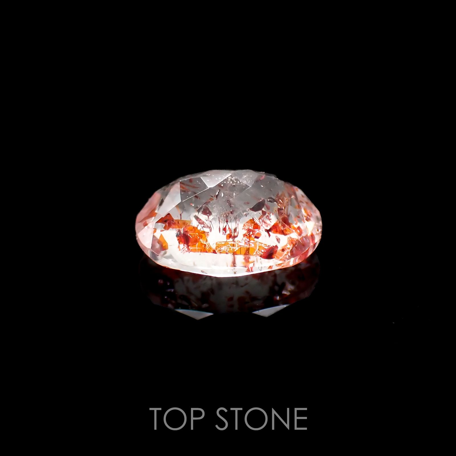 ファイヤークォーツ ナイジェリア産 1.76ct[220917576]9.1x7.1mm前後