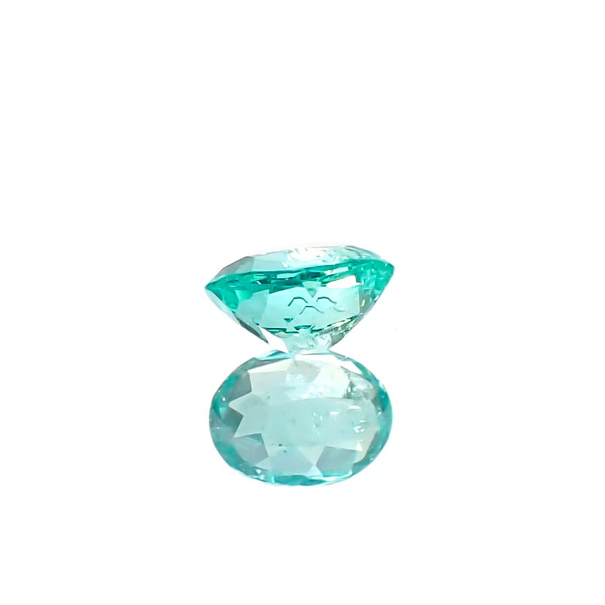 パライバトルマリン ブラジル・キントス鉱山産 0.15ct [241229541]3.9x3mm前後