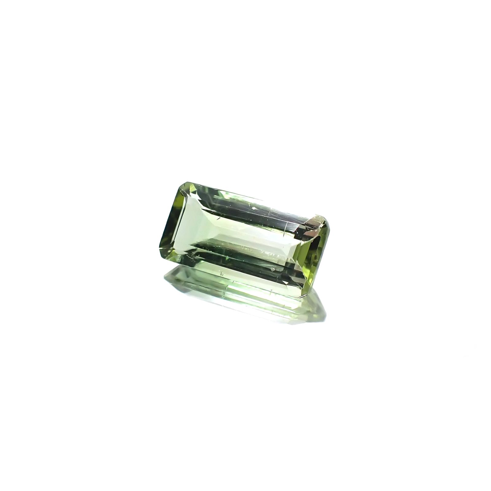 パーティカラートルマリン(宝石名パーティカラード・トルマリン) ブラジル産 1.778ct ソ付(彩珠)[210711888]10.4×5.2mm前後
