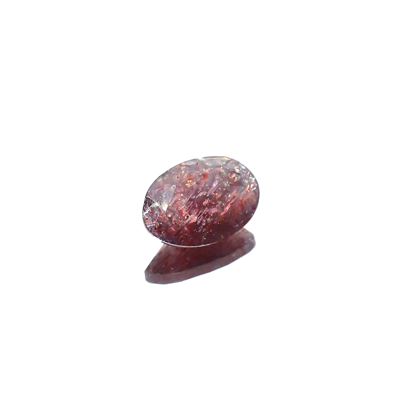 ブラッドショットアイオライト インド産 1.47ct[240125369]9.9x6.8mm前後