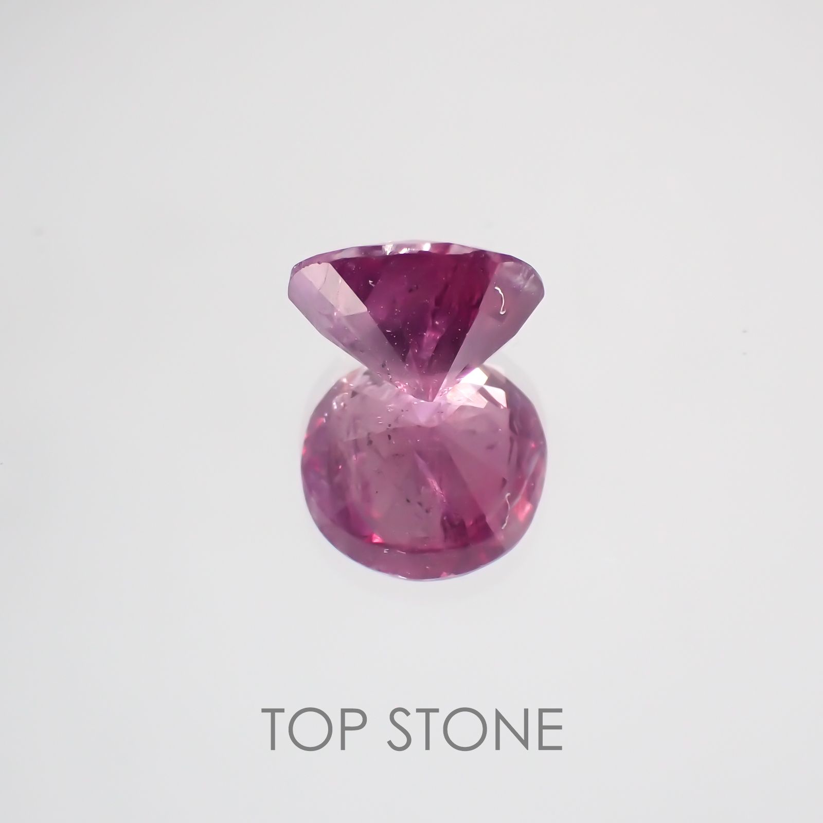 パープルサファイア(宝石名パープル・サファイア) カシミール産 1.826ct ソ付(彩珠)[210310239]7.6×7.4mm前後