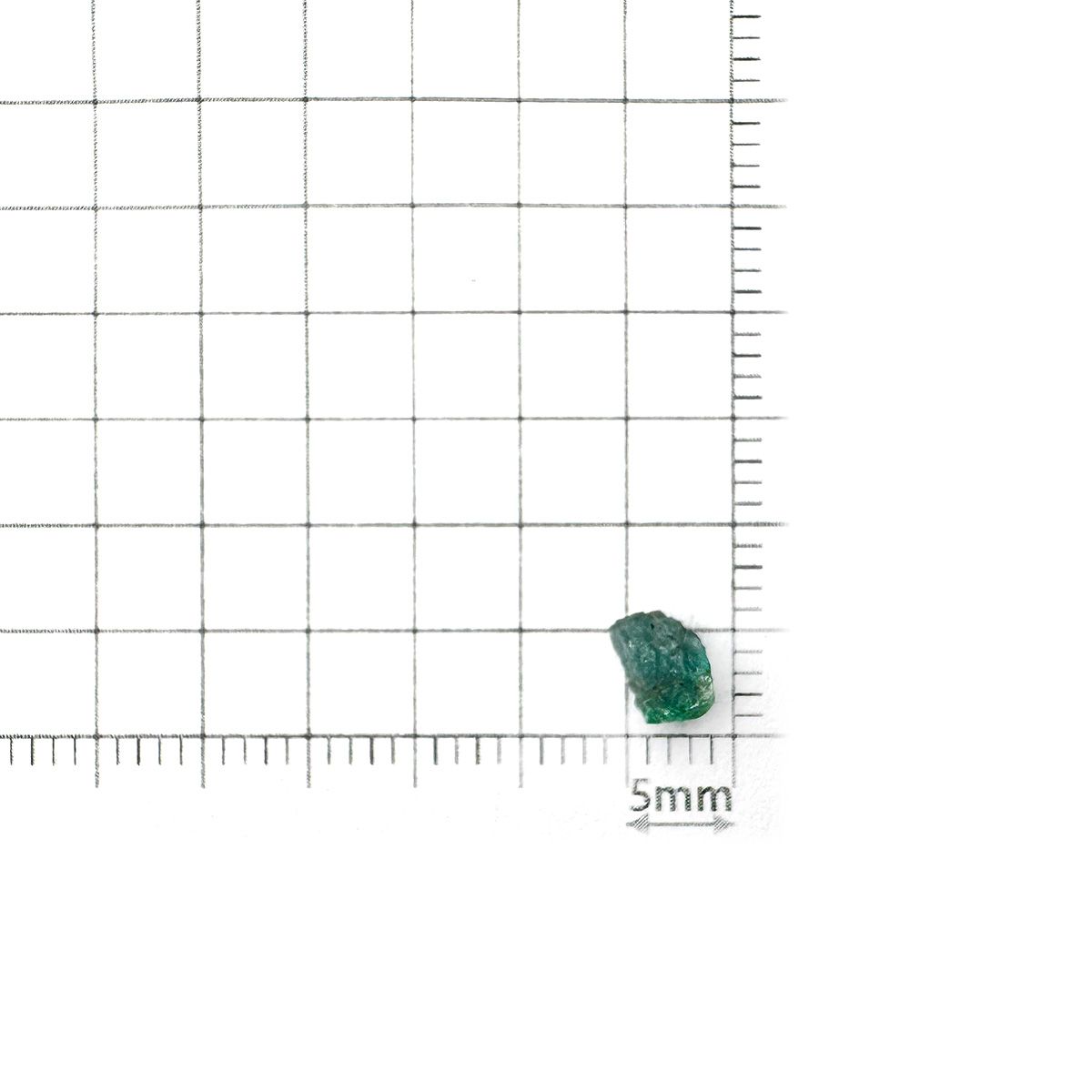 パライバトルマリン 原石 ブラジル・パライバ州バターリャ鉱山産 0.48ct[240327001]5.7x4.5mm前後