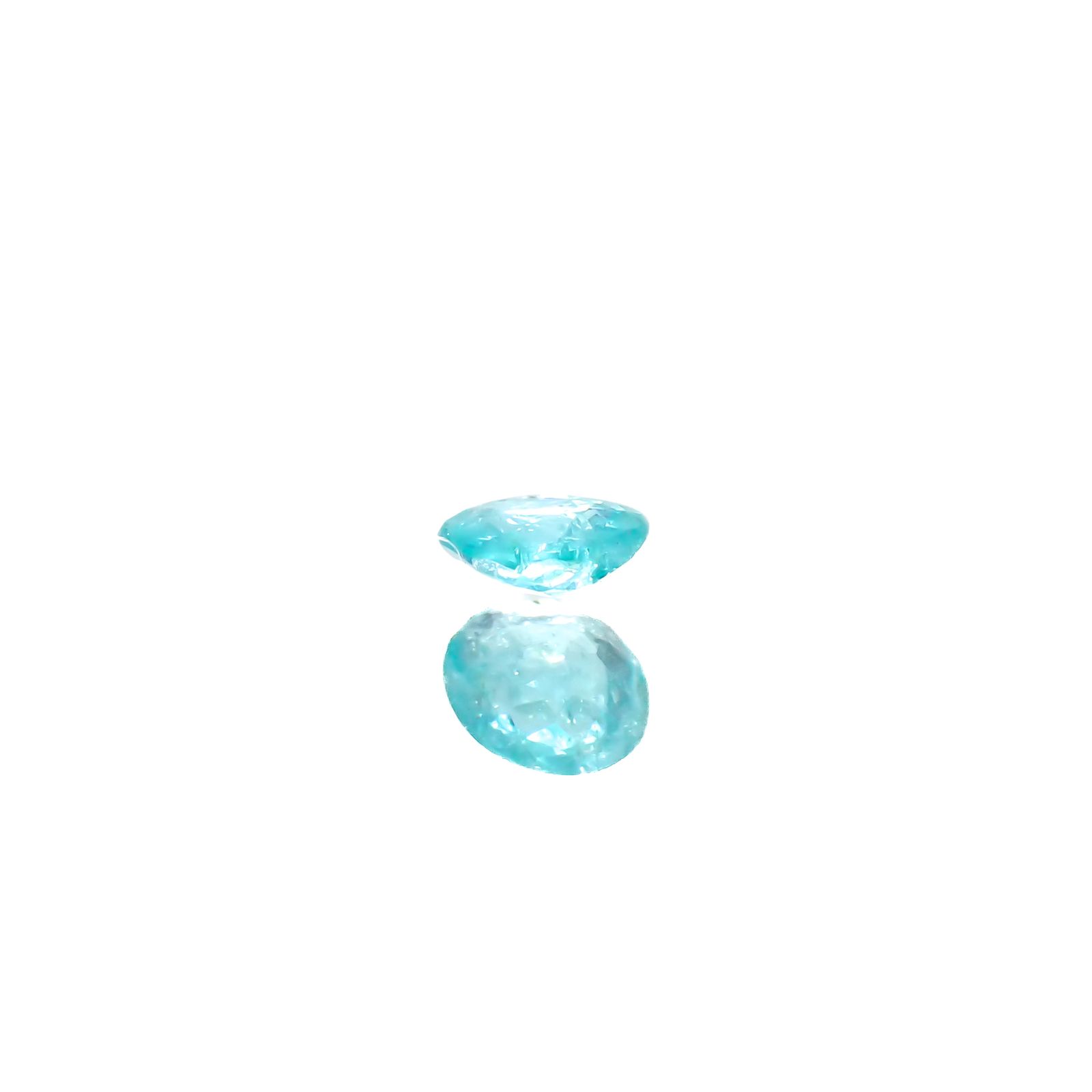 パライバトルマリン ブラジル・パライバ州バターリャ鉱山産 0.10ct[240326515]3.4x2.9mm前後